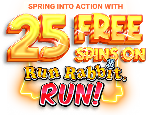 SpinBetter 25 Free Spins on Run Rabbit, Run